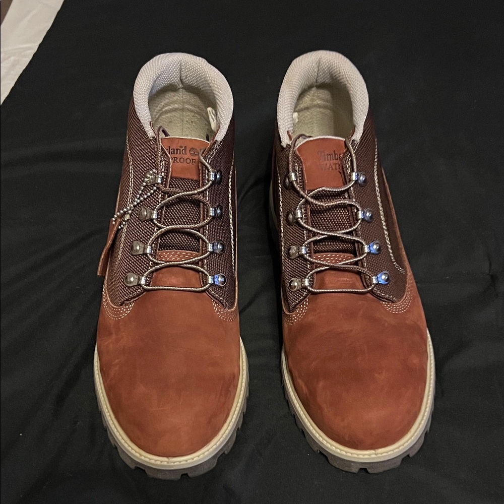Timberland Men's Rust and BrownBoots